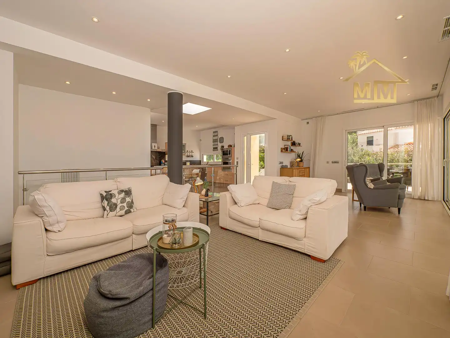 Living room of Houses for sale in Maó - Mahón  with Air Conditioner, Heating and Private garden