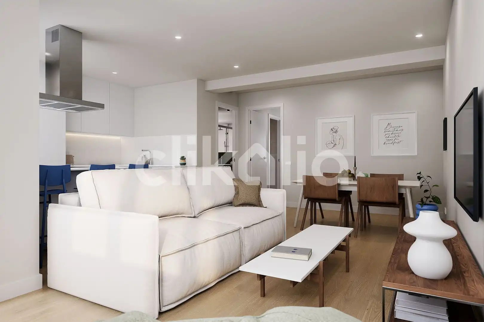 Sala d'estar de Pis en venda en Cádiz amb Aire condicionat i Terrassa