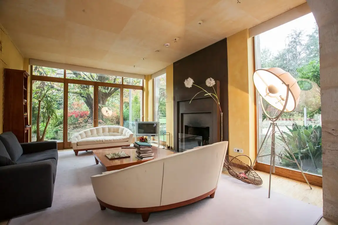 Sala de estar de Casa o chalet en venta en Mazcuerras con Jardín privado, Terraza y Trastero