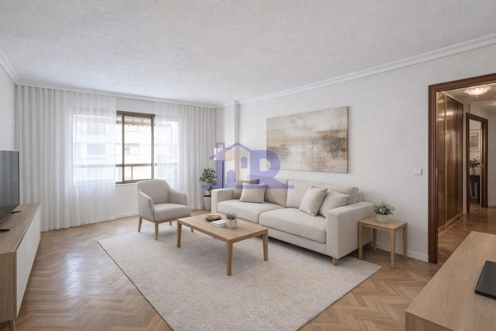 Sala de estar de Piso en venta en Cuenca Capital con Calefacción, Terraza y Trastero