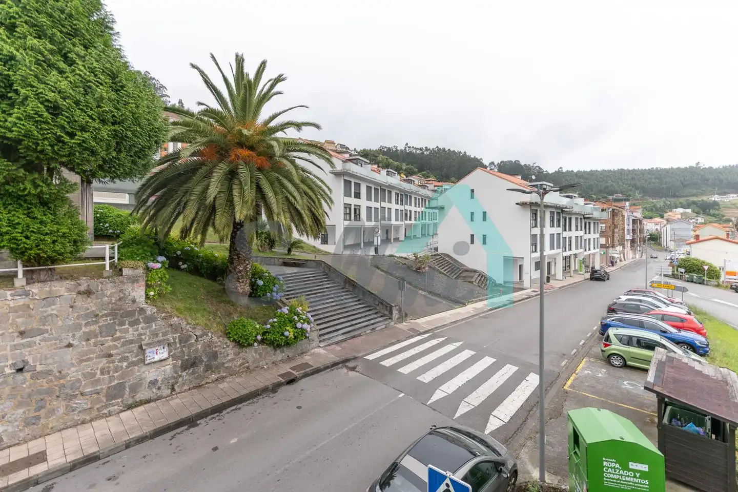 Vista exterior de Piso en venta en Muros de Nalón con Calefacción y Parquet