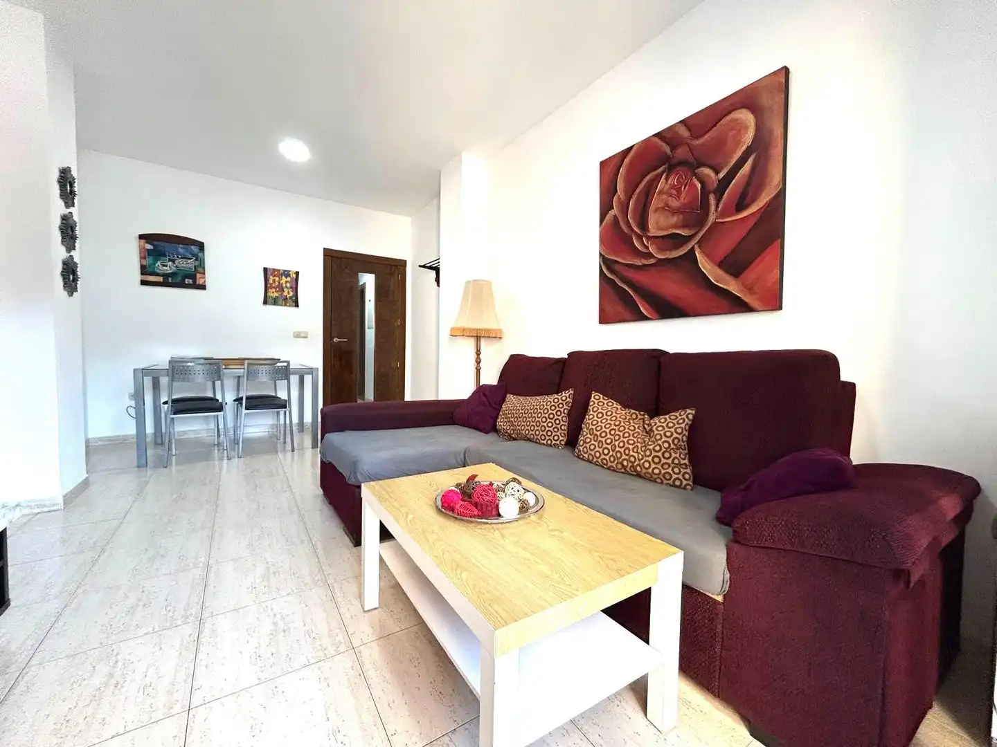Sala de estar de Piso en venta en Adra con Aire acondicionado y Balcón
