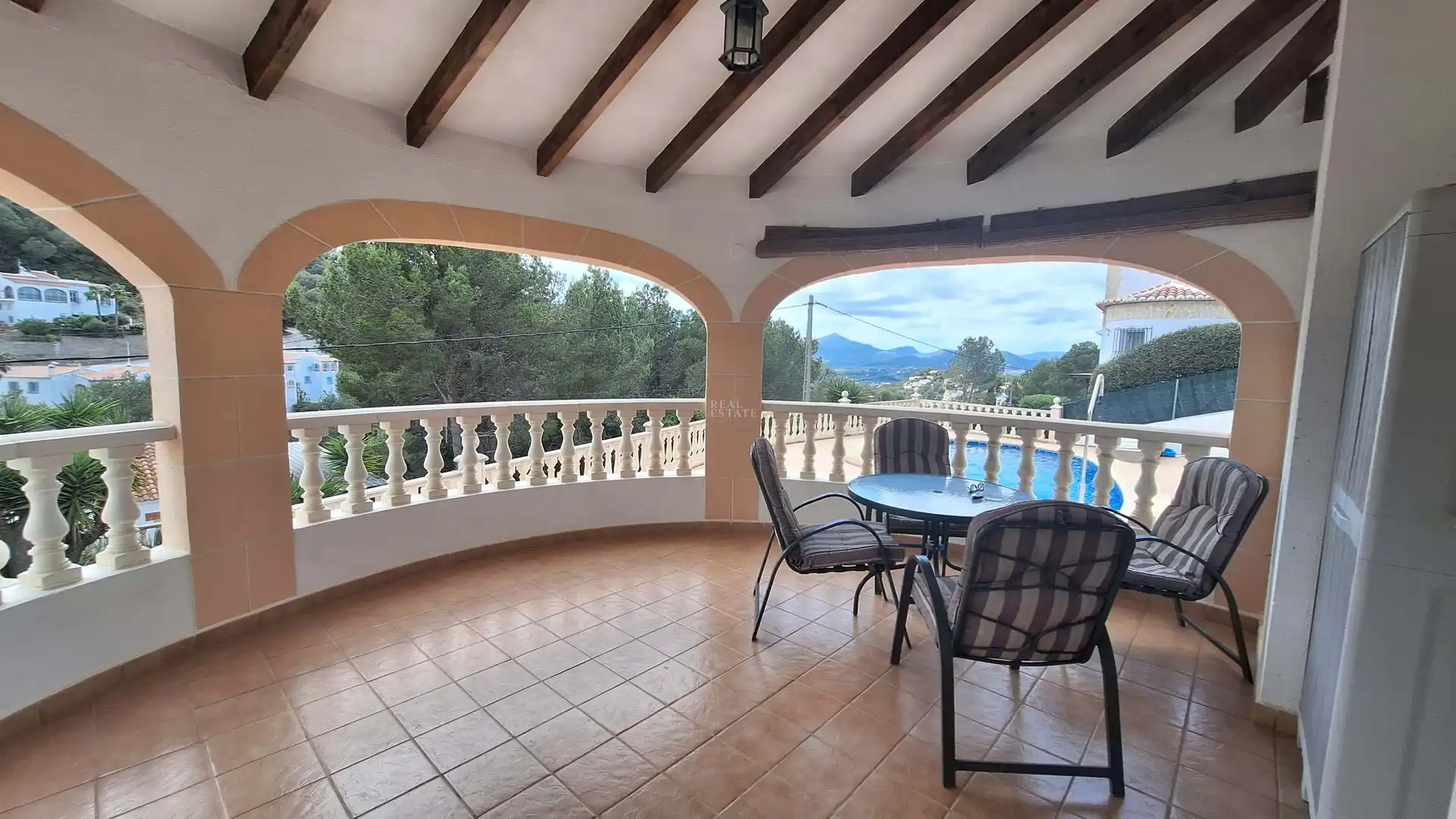 Terrassa de Casa o xalet en venda en La Font d'en Carròs amb Aire condicionat, Calefacció i Terrassa