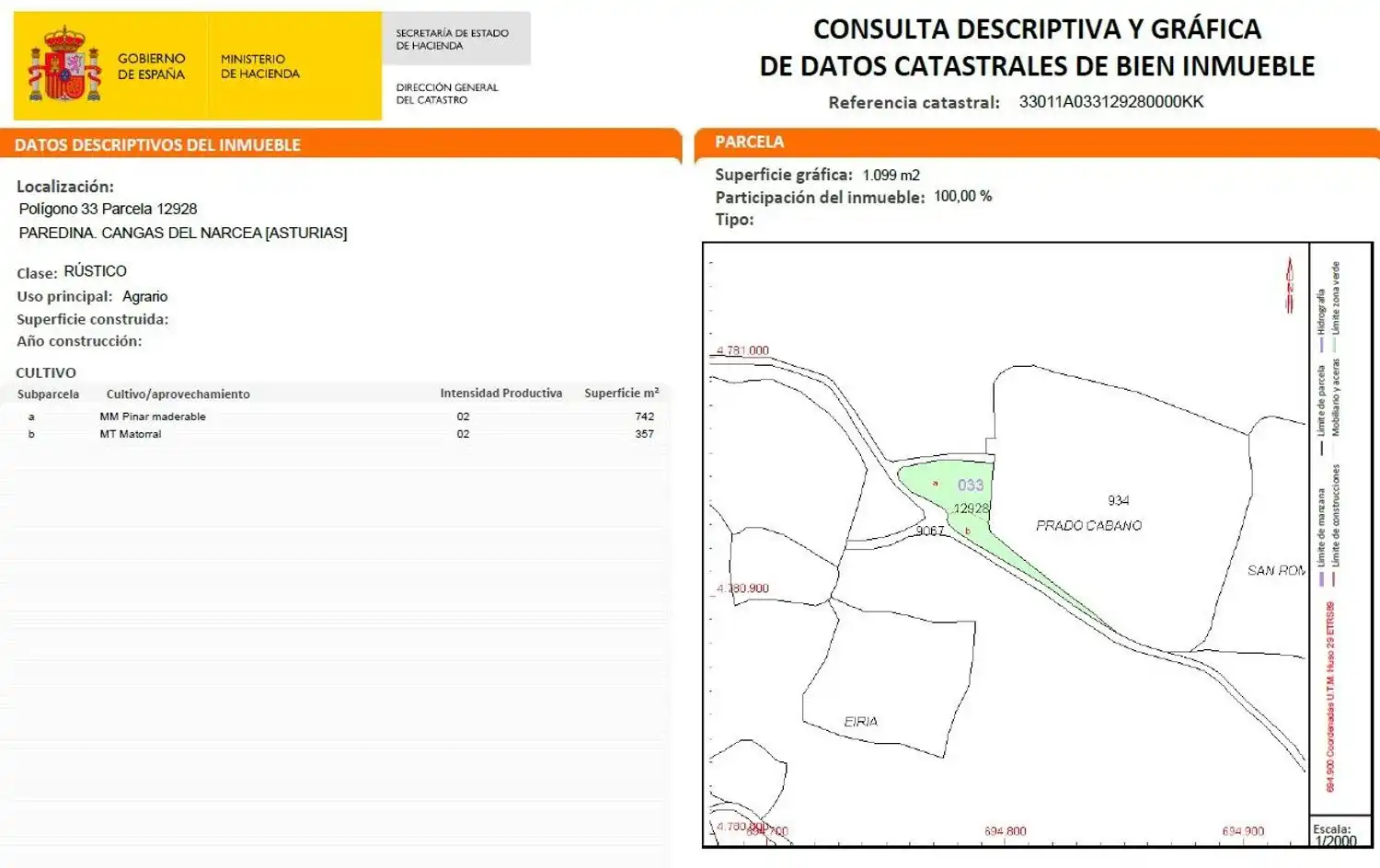 Residencial en venda en Cangas del Narcea