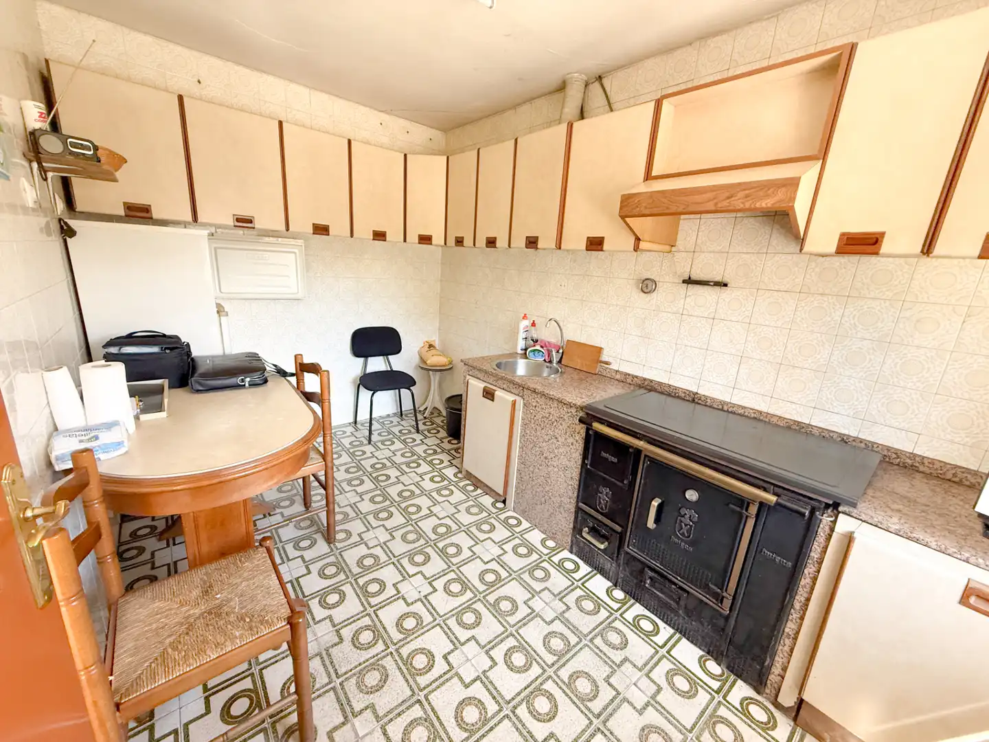 Cuina de Casa o xalet en venda en Siero amb Terrassa