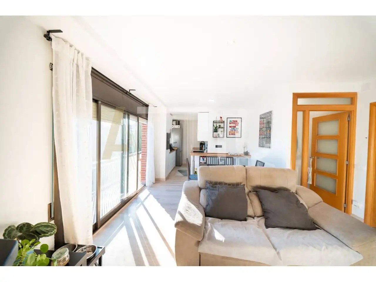 Sala de estar de Piso en venta en Sabadell con Aire acondicionado, Calefacción y Parquet