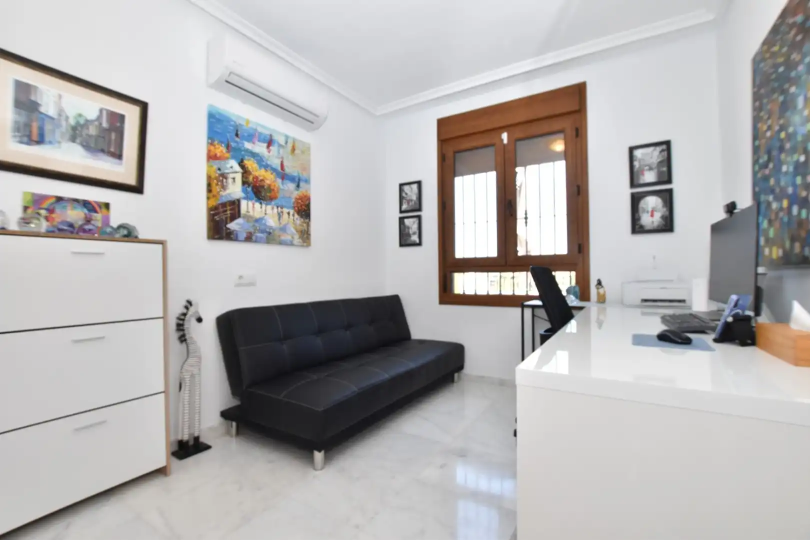 Sala de estar de Casa o chalet en venta en Algorfa con Aire acondicionado, Calefacción y Jardín privado