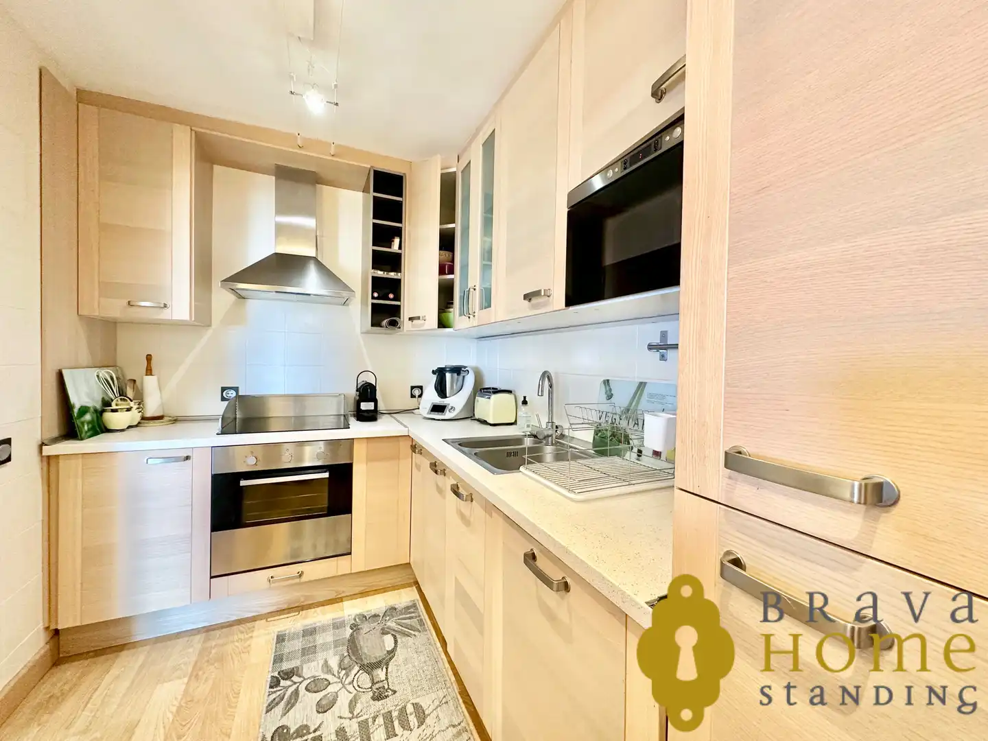Cocina de Ático en venta en Roses con Aire acondicionado, Terraza y Trastero