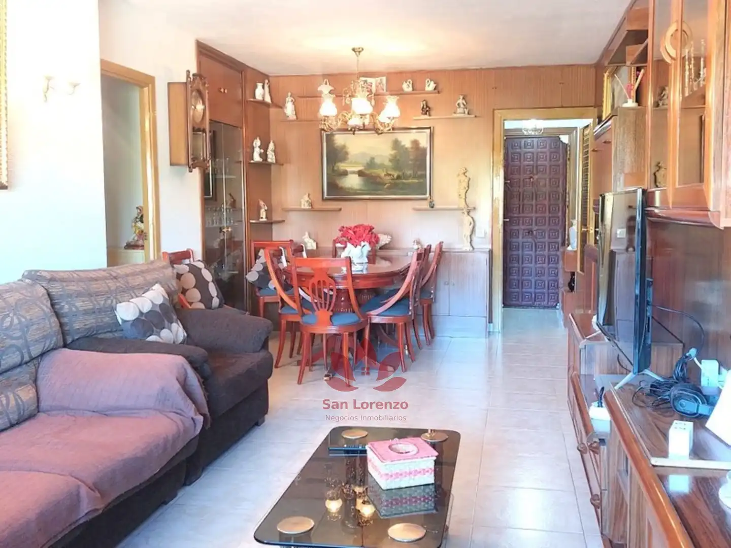 Sala de estar de Piso en venta en Madrid