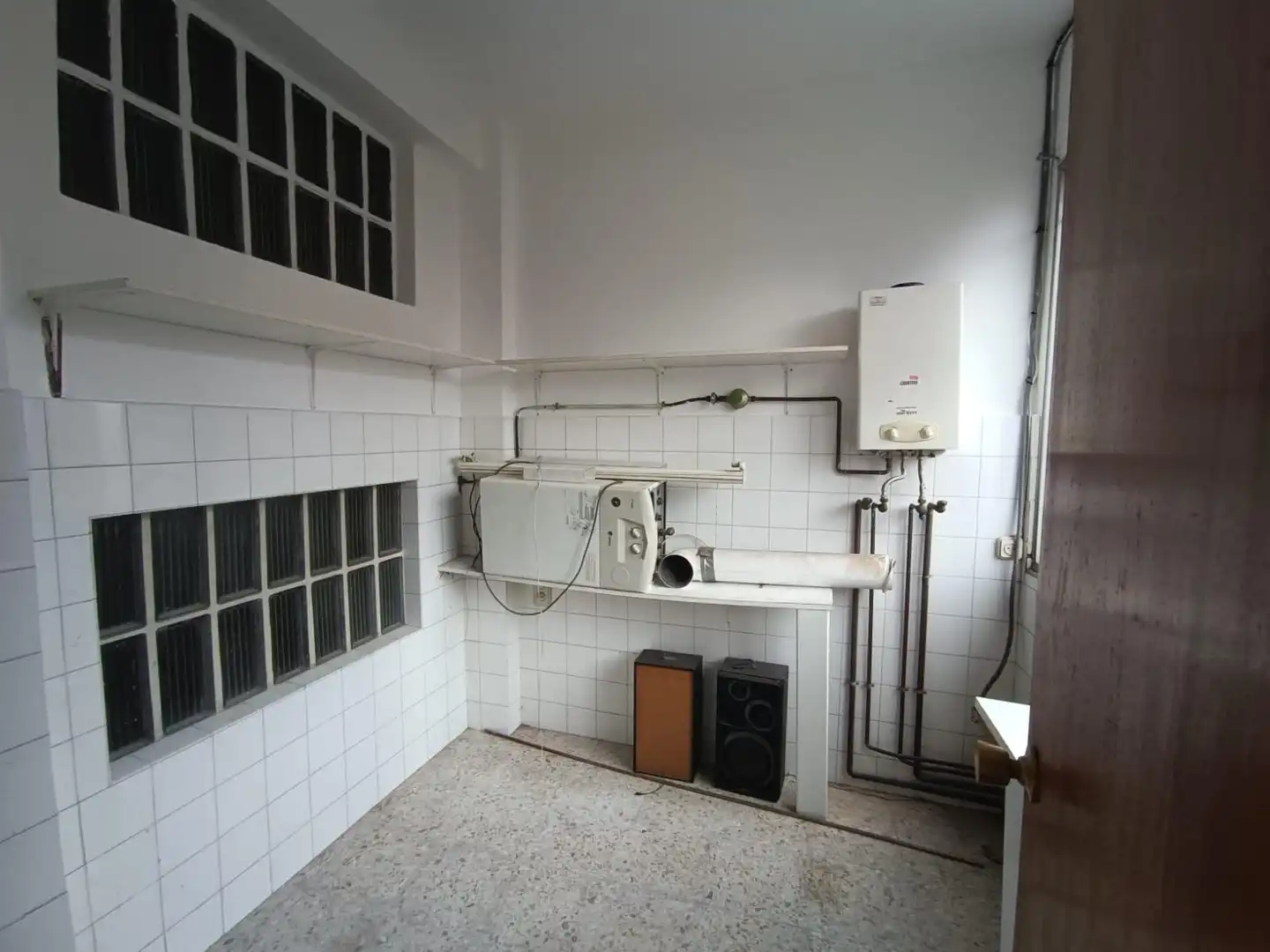 Küche von Wohnung zum Verkauf in Cuntis mit Terrasse