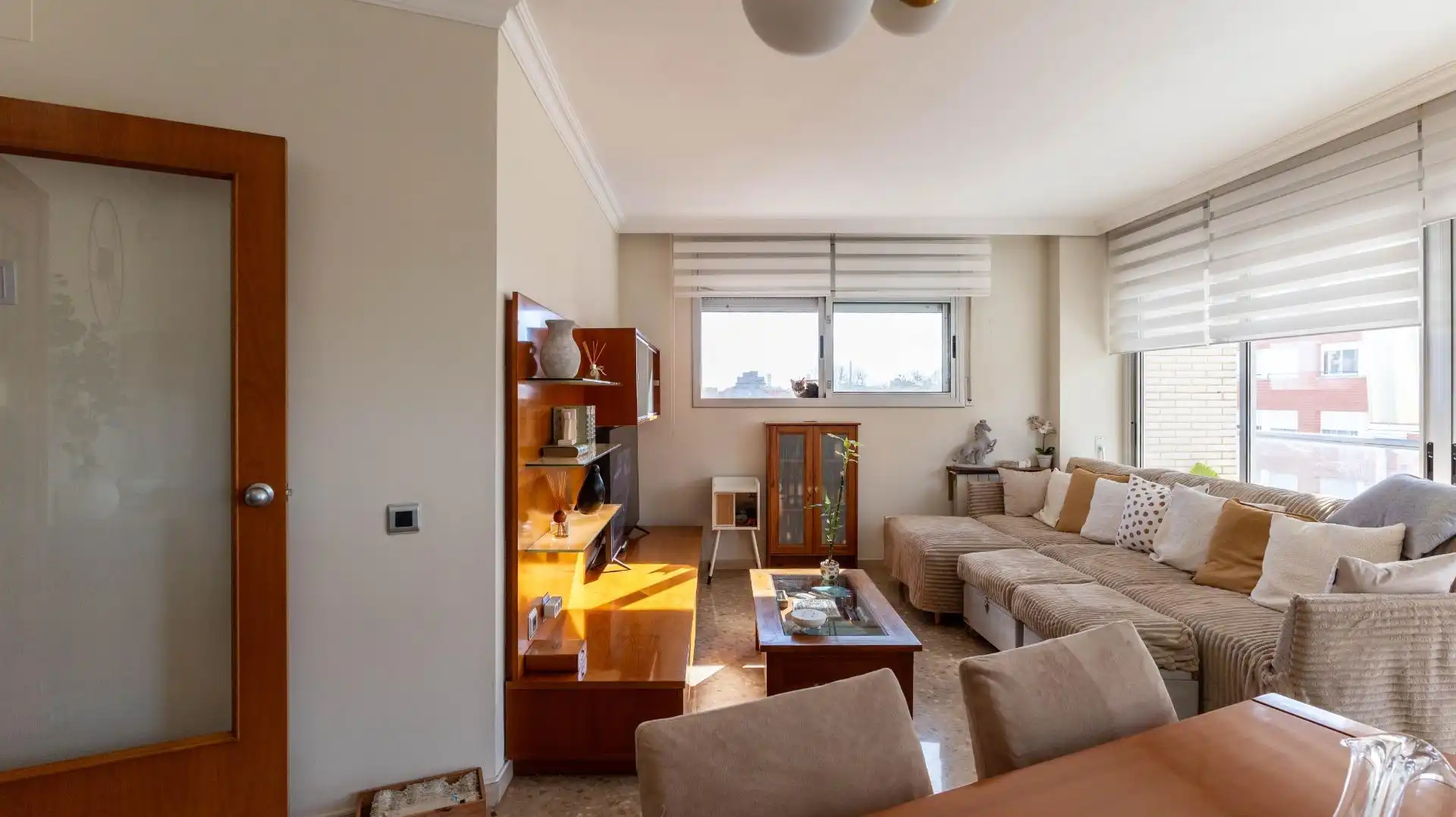 Sala d'estar de Àtic en venda en Sant Adrià de Besòs amb Terrassa