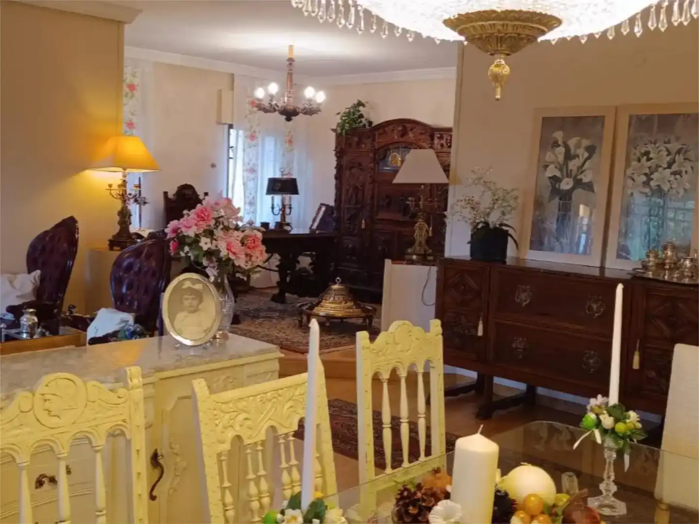 Menjador de Casa o xalet en venda en Colmenar Viejo amb Jardí privat