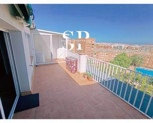 Balcony of Attic to rent in  Barcelona Capital  with Air Conditioner and Terrace