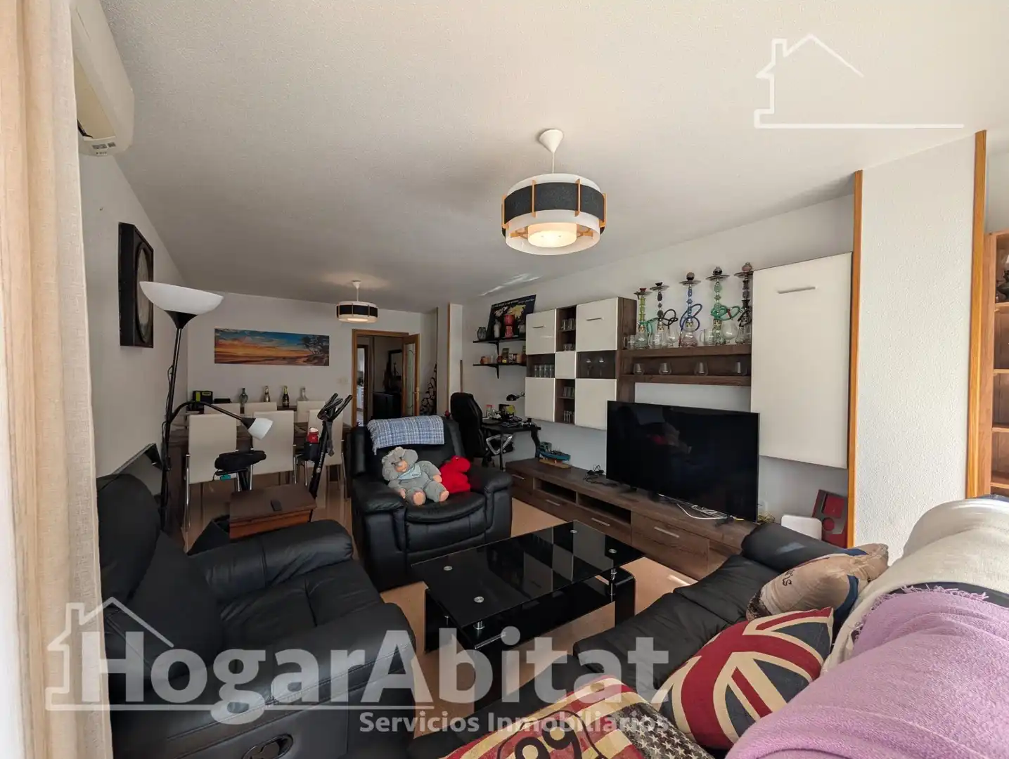 Sala de estar de Piso en venta en Alicante / Alacant con Aire acondicionado, Calefacción y Terraza