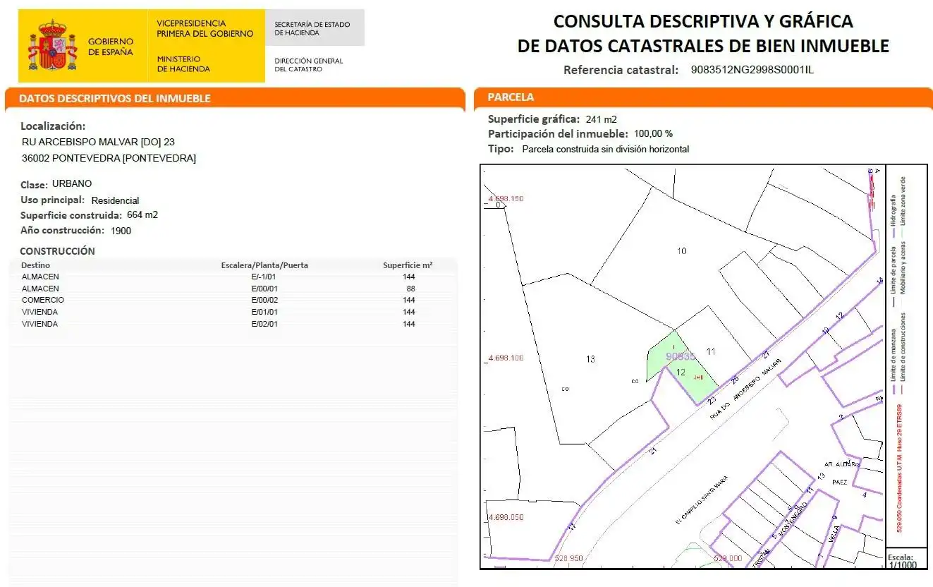 Terreny residencial en venda a ARZOBISPO MALVAR 23, imagen 6