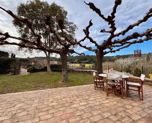 Terrassa de Finca rústica en venda en Foixà amb Calefacció, Jardí privat i Terrassa