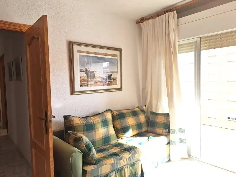 Wohnzimmer von Wohnung zur Miete in Motril mit Terrasse, Möbliert und Fernseher
