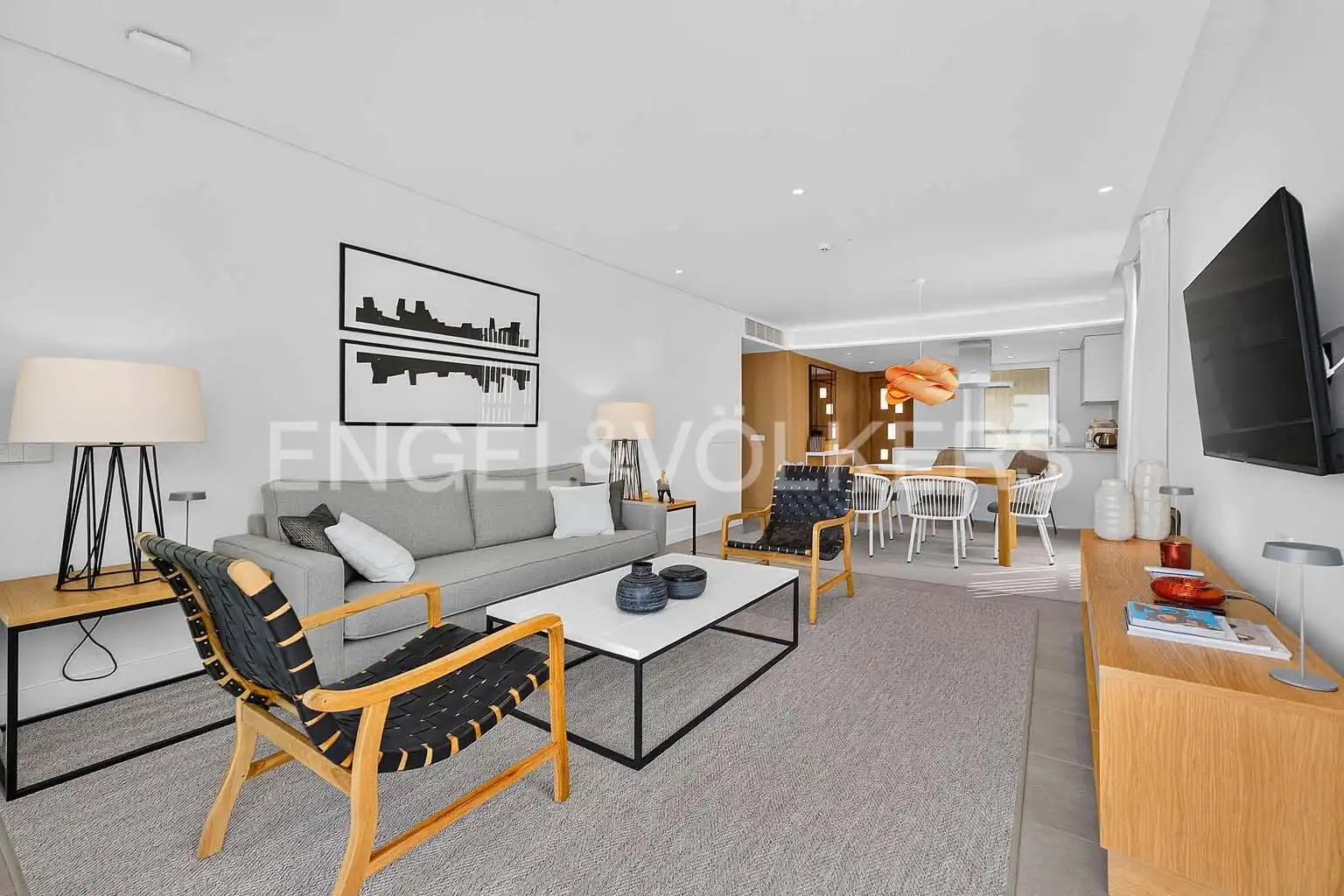 Sala de estar de Piso en venta en Abama