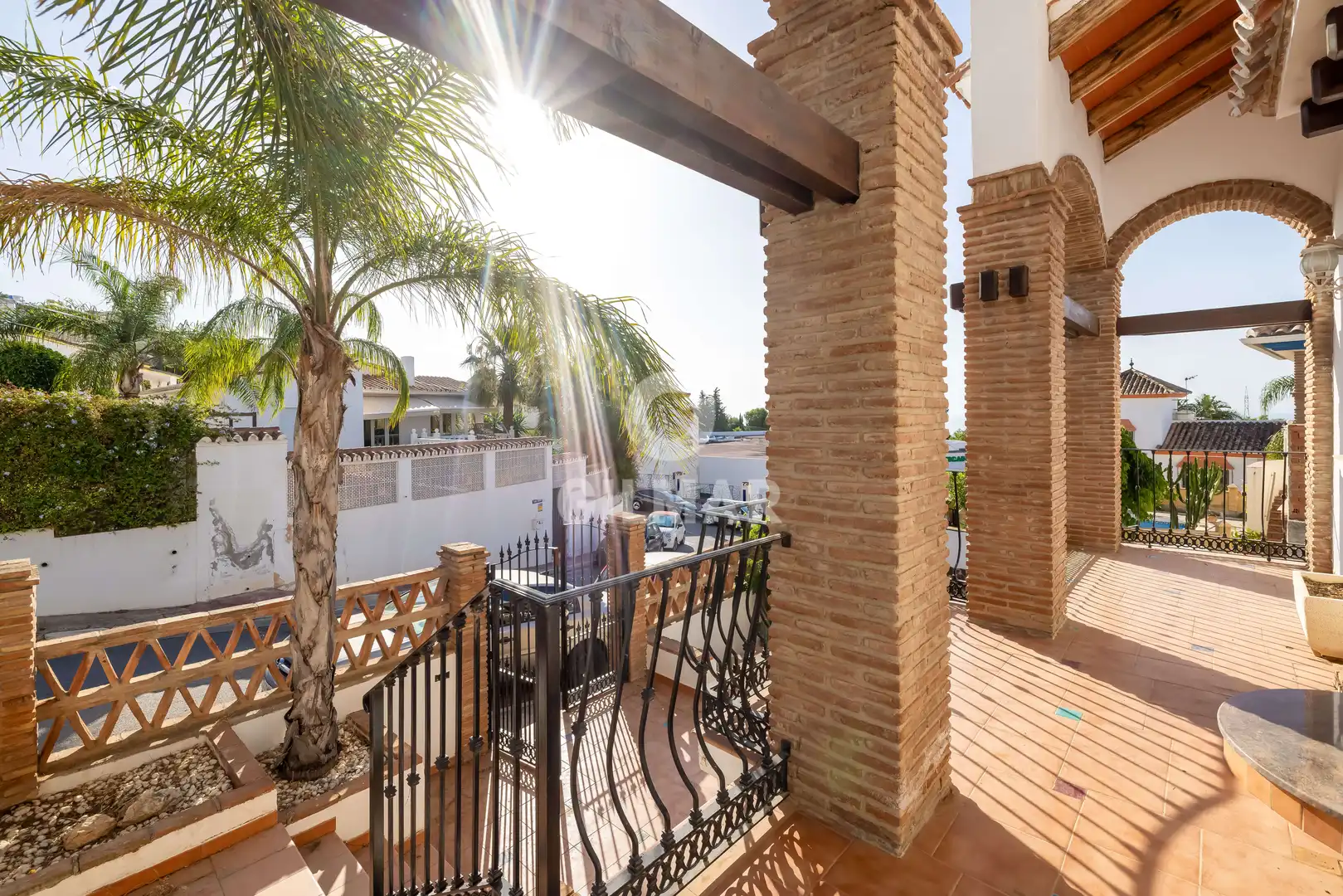 Terraza de Casa o chalet en venta en Benalmádena con Calefacción, Jardín privado y Piscina