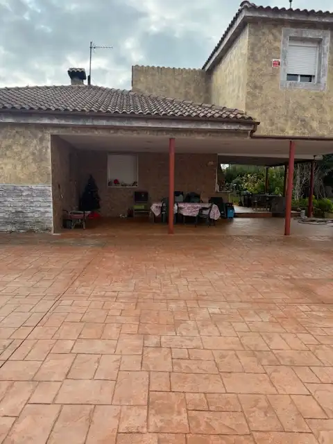 Terrassa de Casa o xalet en venda en El Catllar  amb Aire condicionat i Moblat