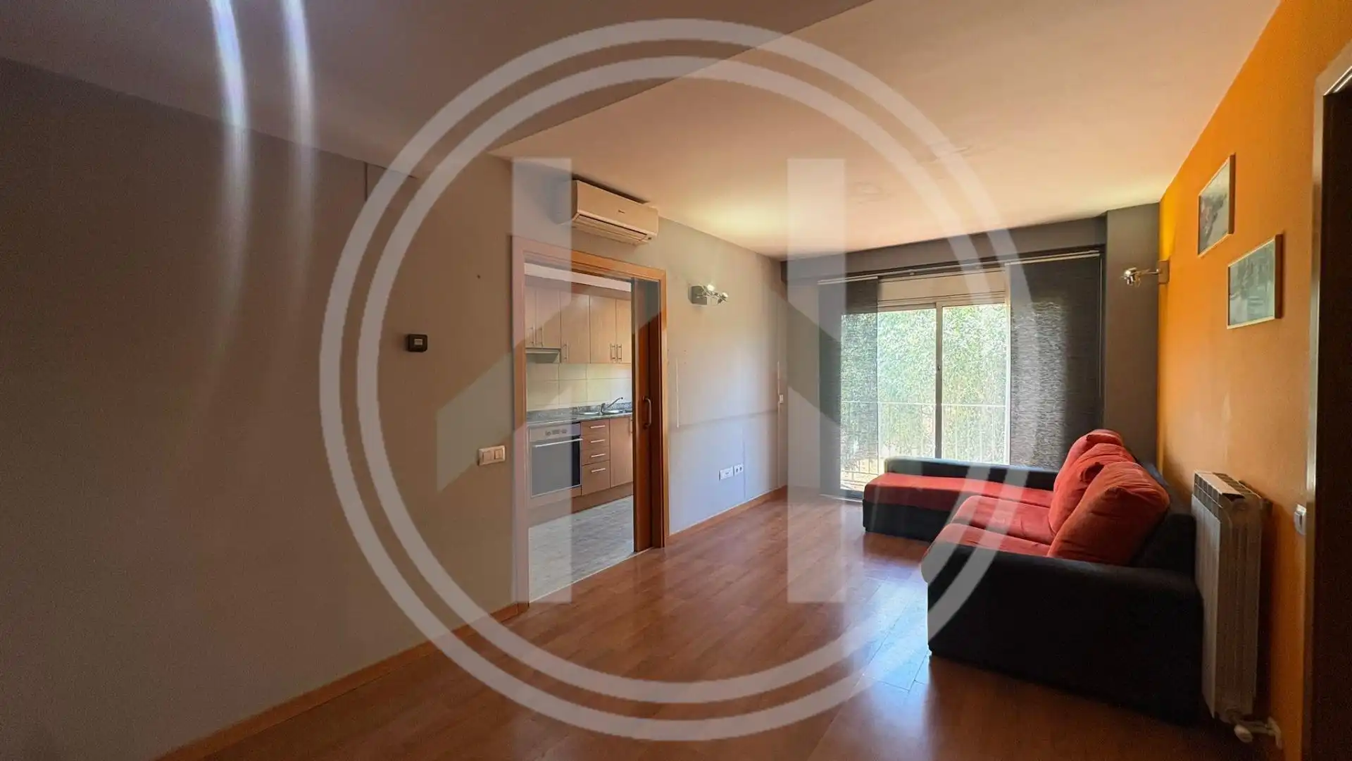 Sala de estar de Piso en venta en Granollers con Aire acondicionado, Calefacción y Parquet
