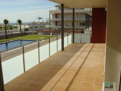 Terrace of Flat for sale in Sant Carles de la Ràpita  with Air Conditioner, Terrace and Storage room