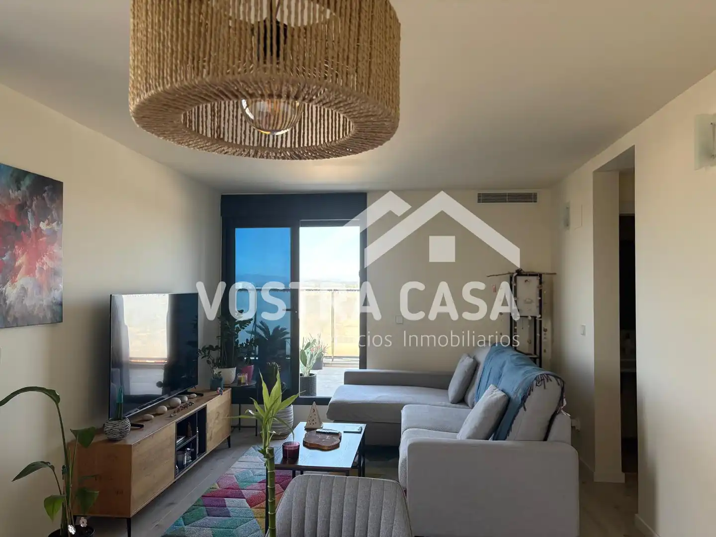 Living room of Attic for sale in Mislata  with Air Conditioner and Alarm