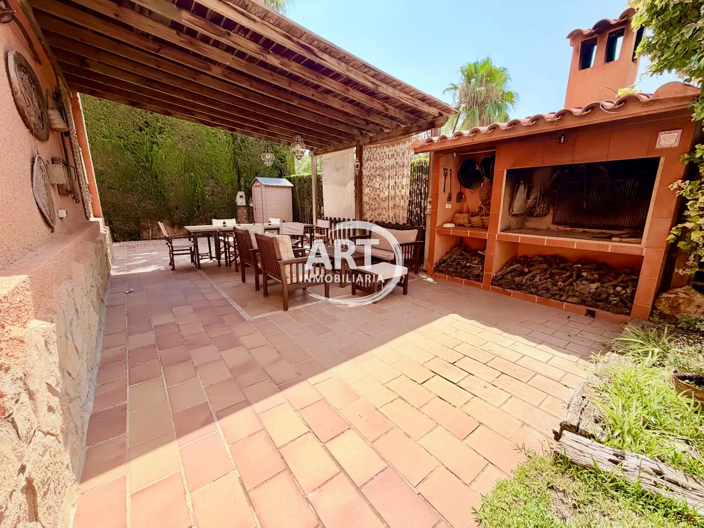 Jardí de Casa o xalet en venda en San Antonio de Benagéber amb Aire condicionat, Calefacció i Jardí privat