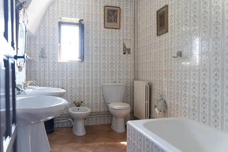 Baño de Casa o chalet en venta en Castelldefels con Jardín privado, Terraza y Trastero