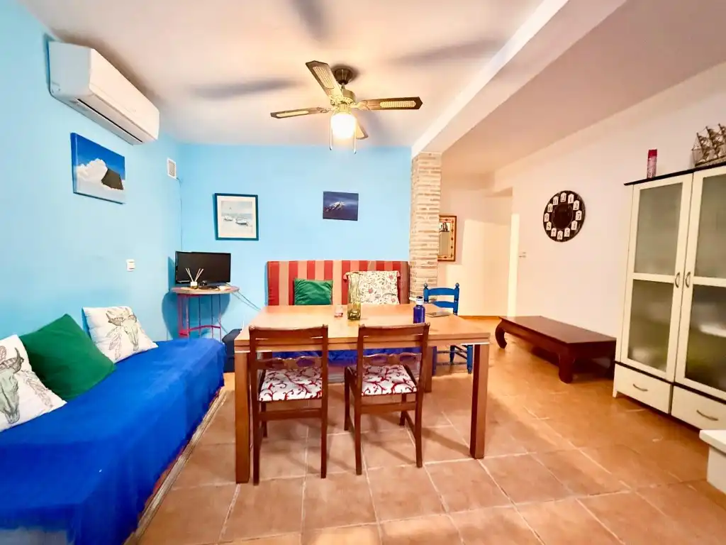 Sala de estar de Casa o chalet en venta en Vélez-Málaga con Aire acondicionado