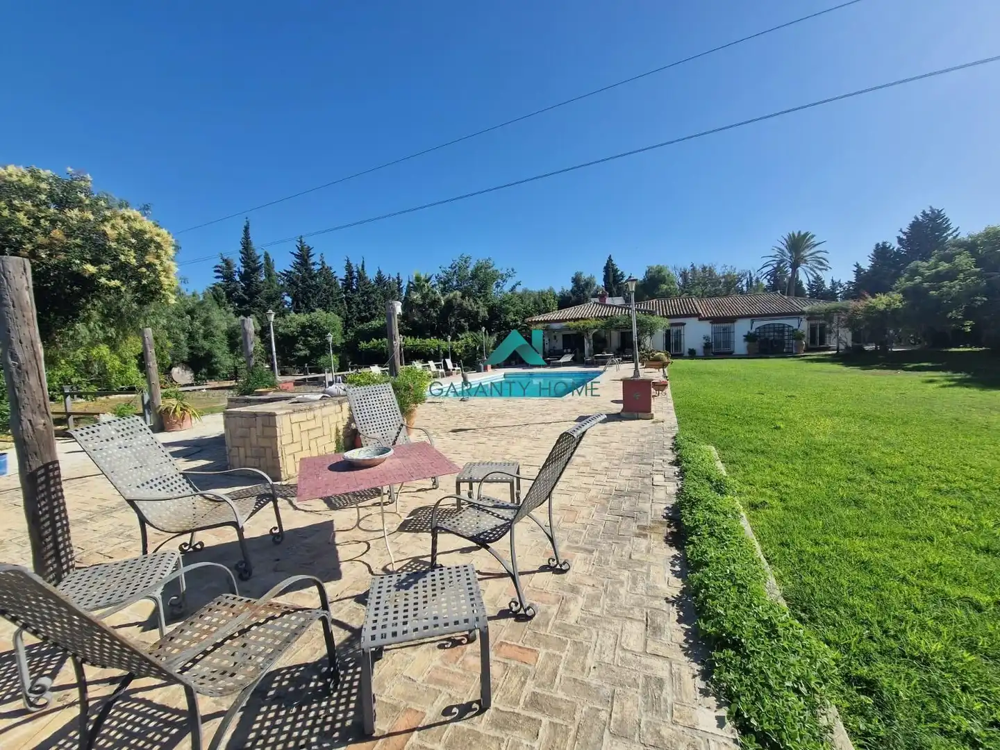 Garden of Houses for rent in Jerez de la Frontera  with Air Conditioner, Private garden and Storage room