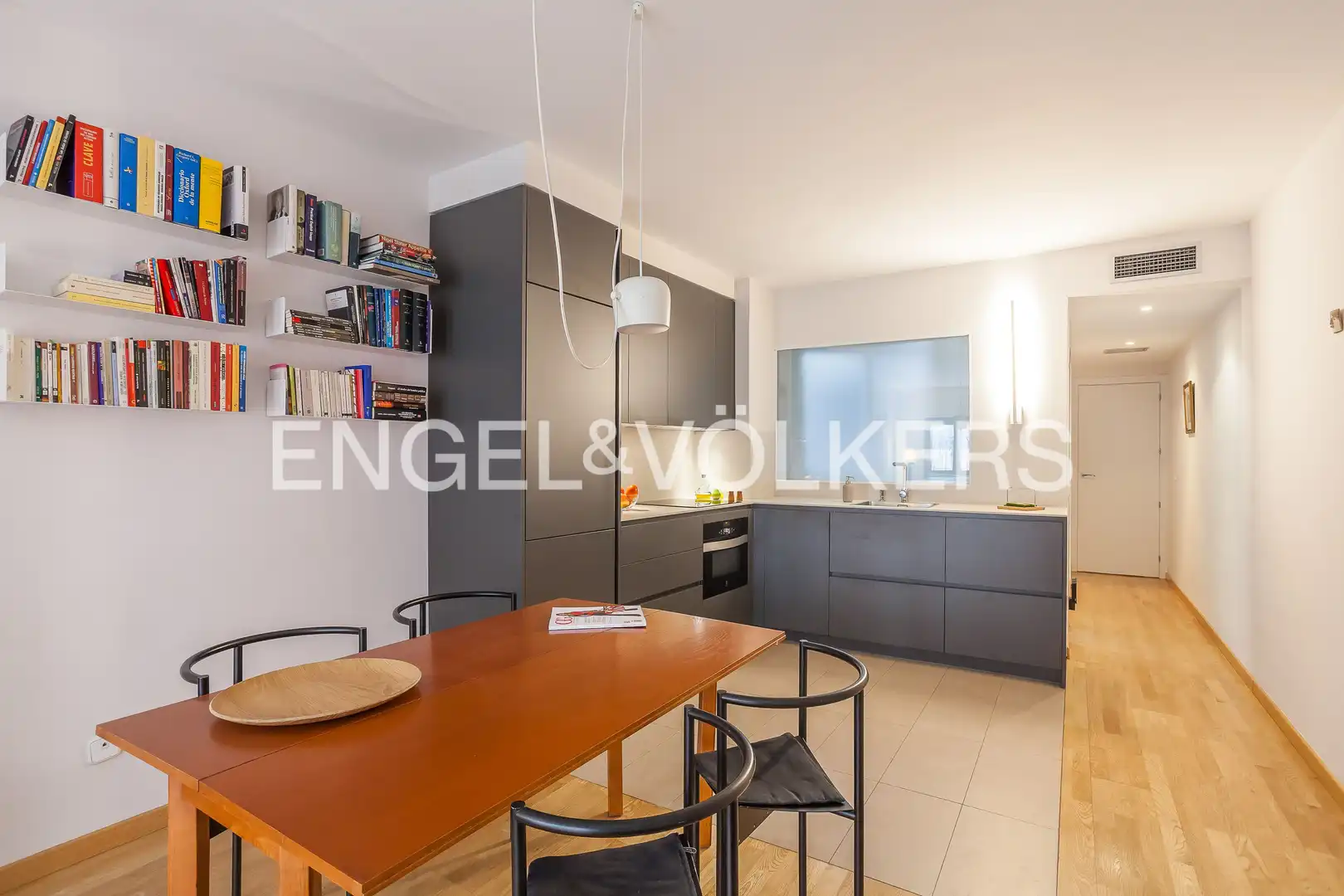 Küche von Wohnung zur Miete in Madrid mit Klimaanlage, Heizung und Möbliert