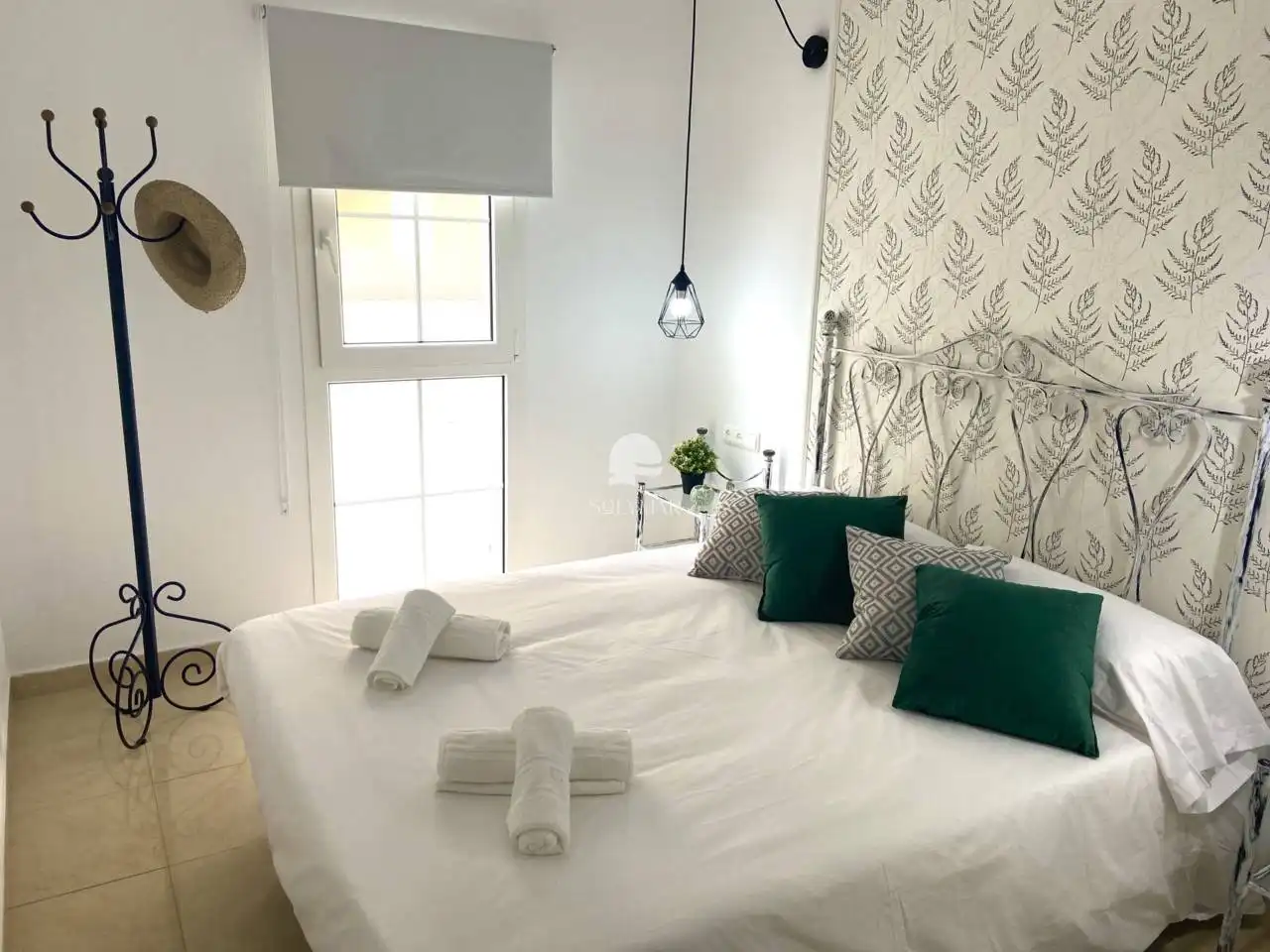 Schlafzimmer von Wohnung zur Miete in Vélez-Málaga mit Klimaanlage, Terrasse und Möbliert