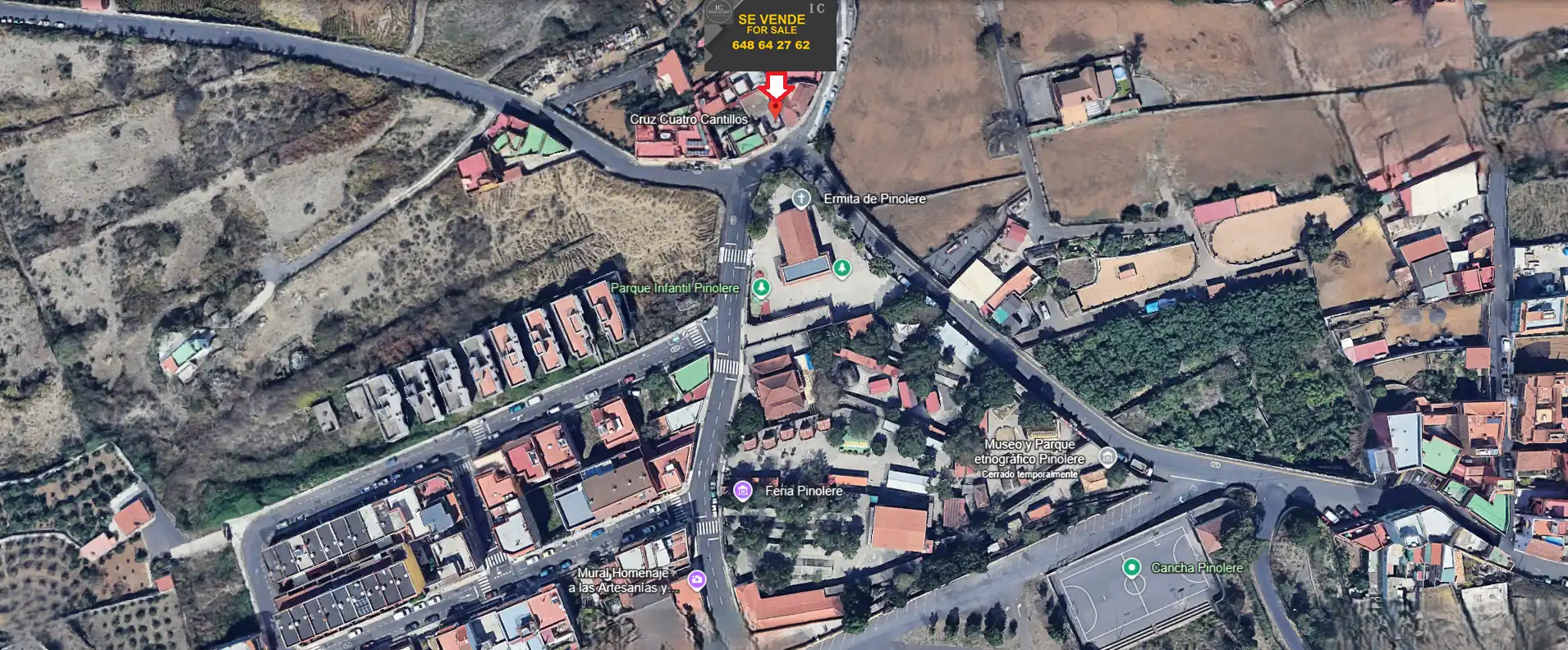 Vista exterior de Residencial en venda en La Orotava