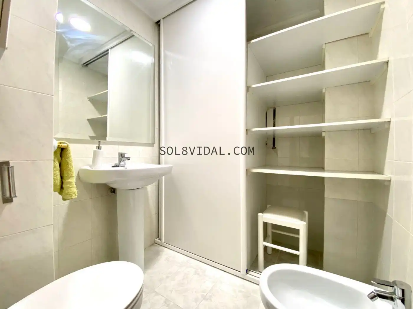 Bathroom of Flat for rent in Orihuela  with Air Conditioner and Balcony