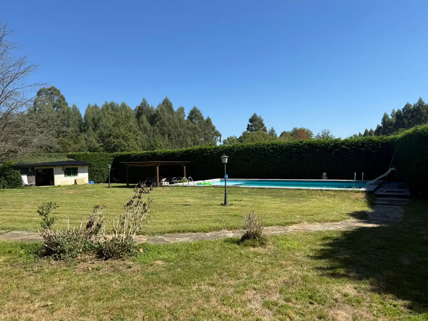 Piscina de Casa o xalet en venda en Outeiro de Rei amb Calefacció, Jardí privat i Piscina