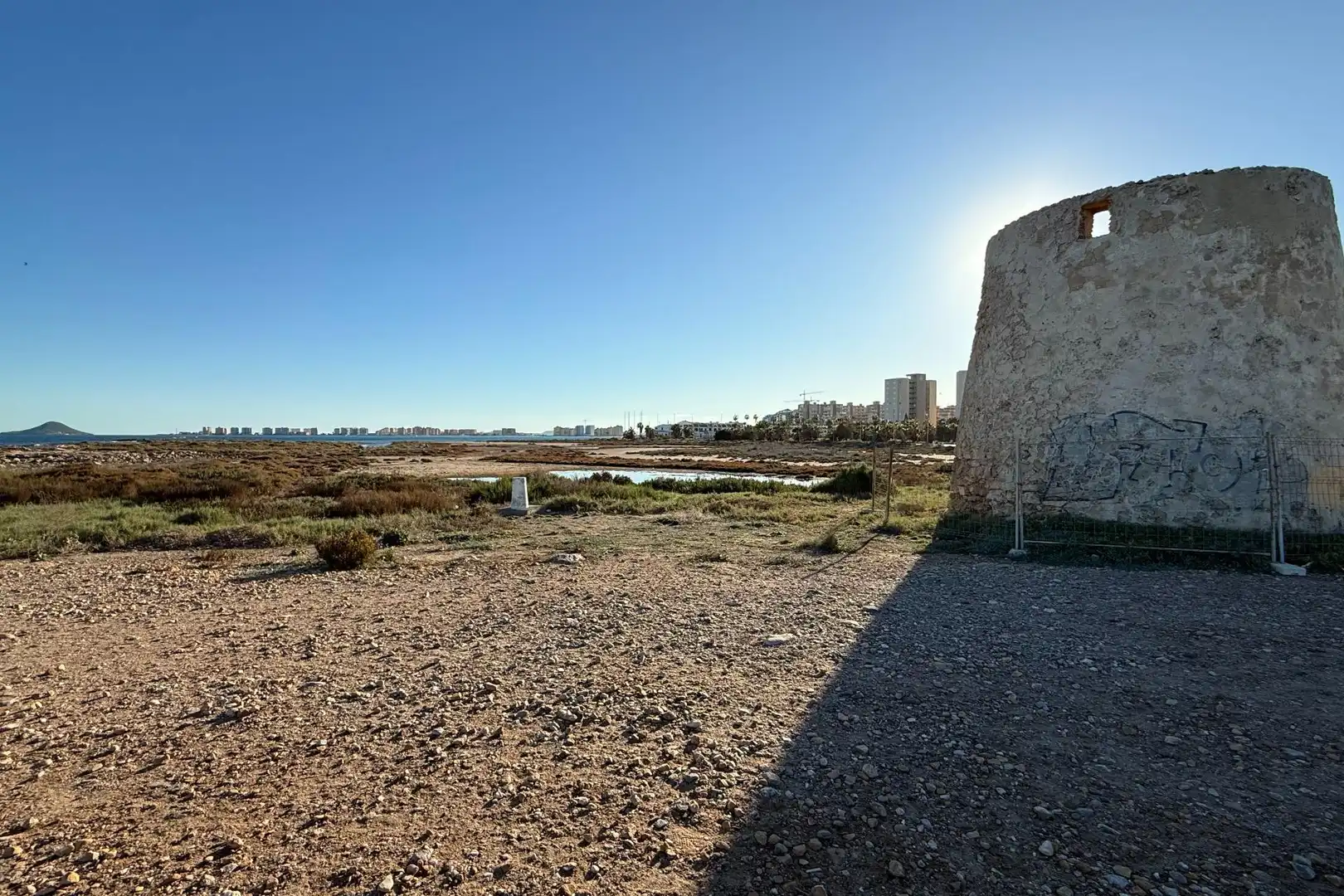 Außenansicht von Wohnung zum Verkauf in La Manga del Mar Menor mit Terrasse, Möbliert und Gemeinschaftspool