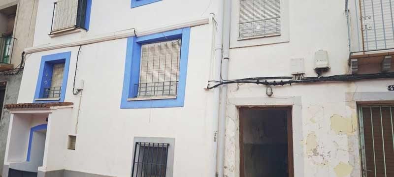 Vista exterior de Casa o xalet en venda en Belmonte de Gracián amb Jardí privat i Traster