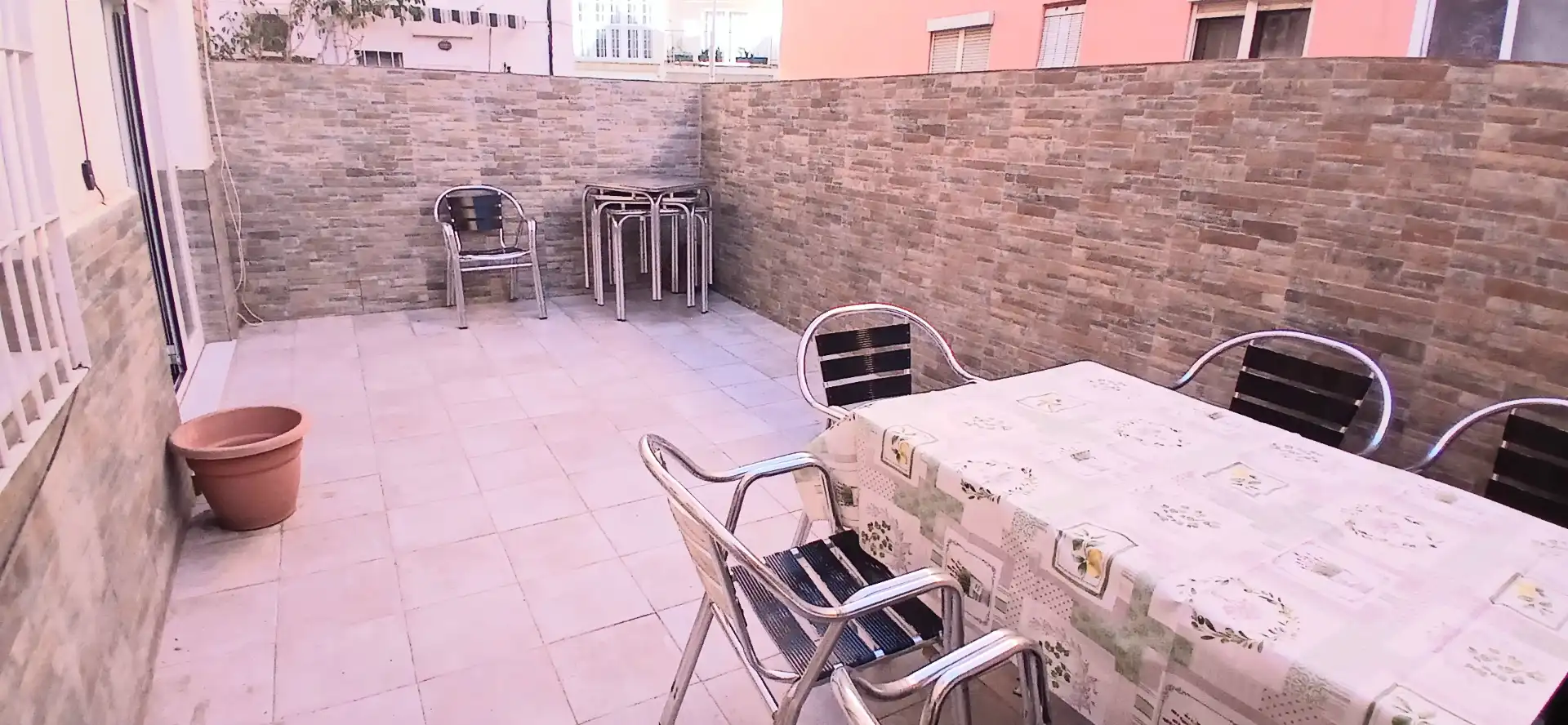 Terrassa de Pis de lloguer en Almería amb Aire condicionat, Terrassa i Moblat
