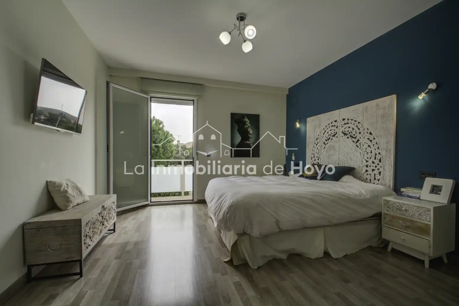 Habitación de Casa o chalet en venta en Hoyo de Manzanares con Aire acondicionado, Calefacción y Jardín privado