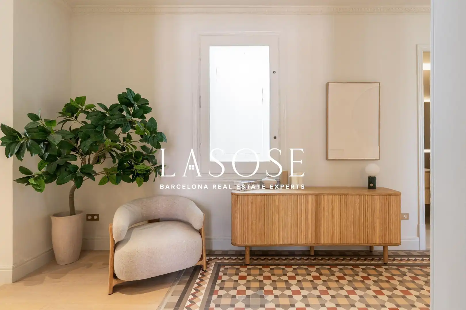 Sala de estar de Ático en venta en Barcelona con Aire acondicionado, Calefacción y Terraza
