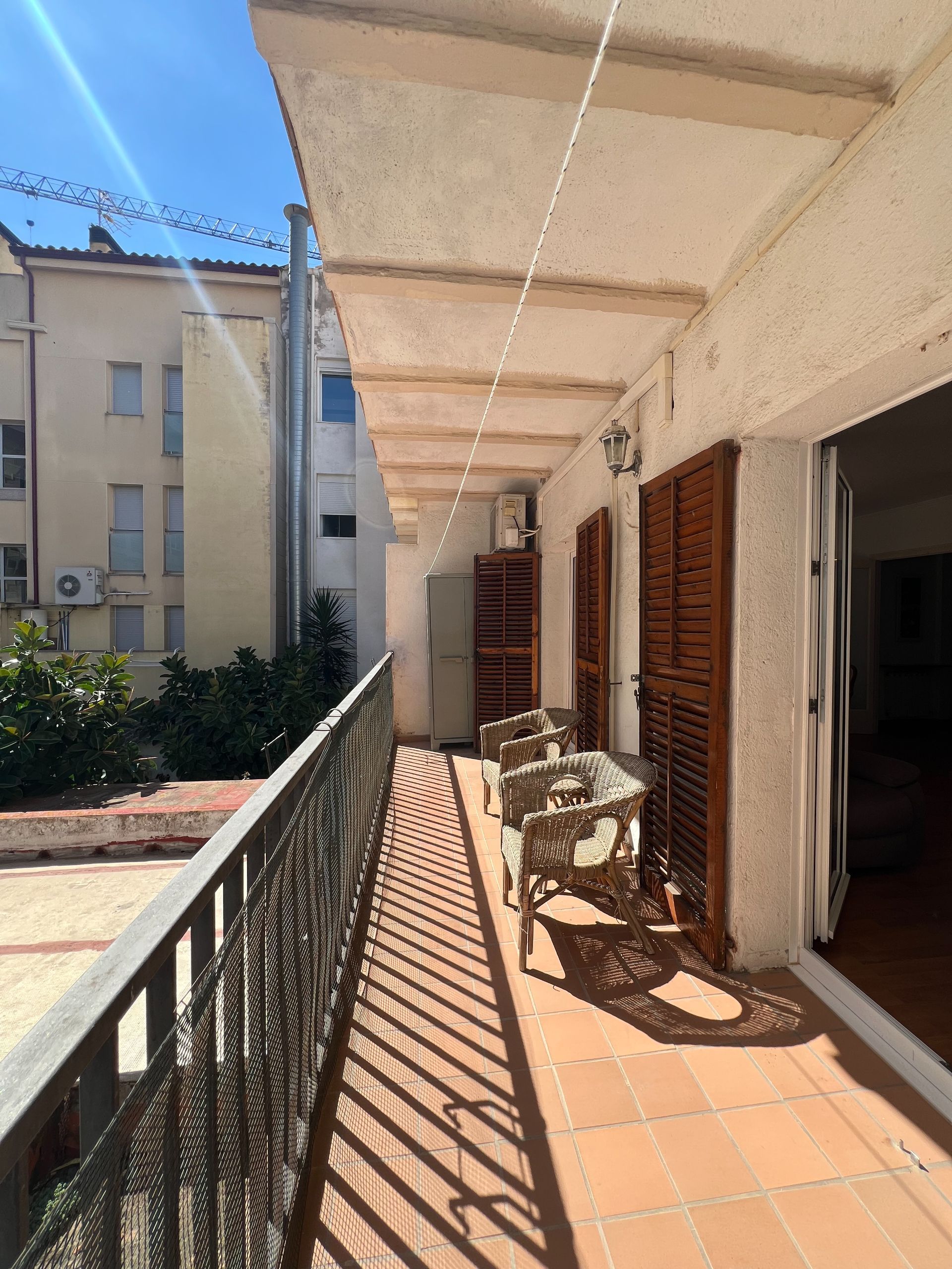 Terrassa de Apartament de lloguer en Calonge i Sant Antoni amb Calefacció, Terrassa i Moblat