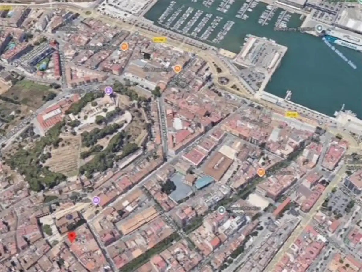 Vista exterior de Casa adosada en venta en Dénia