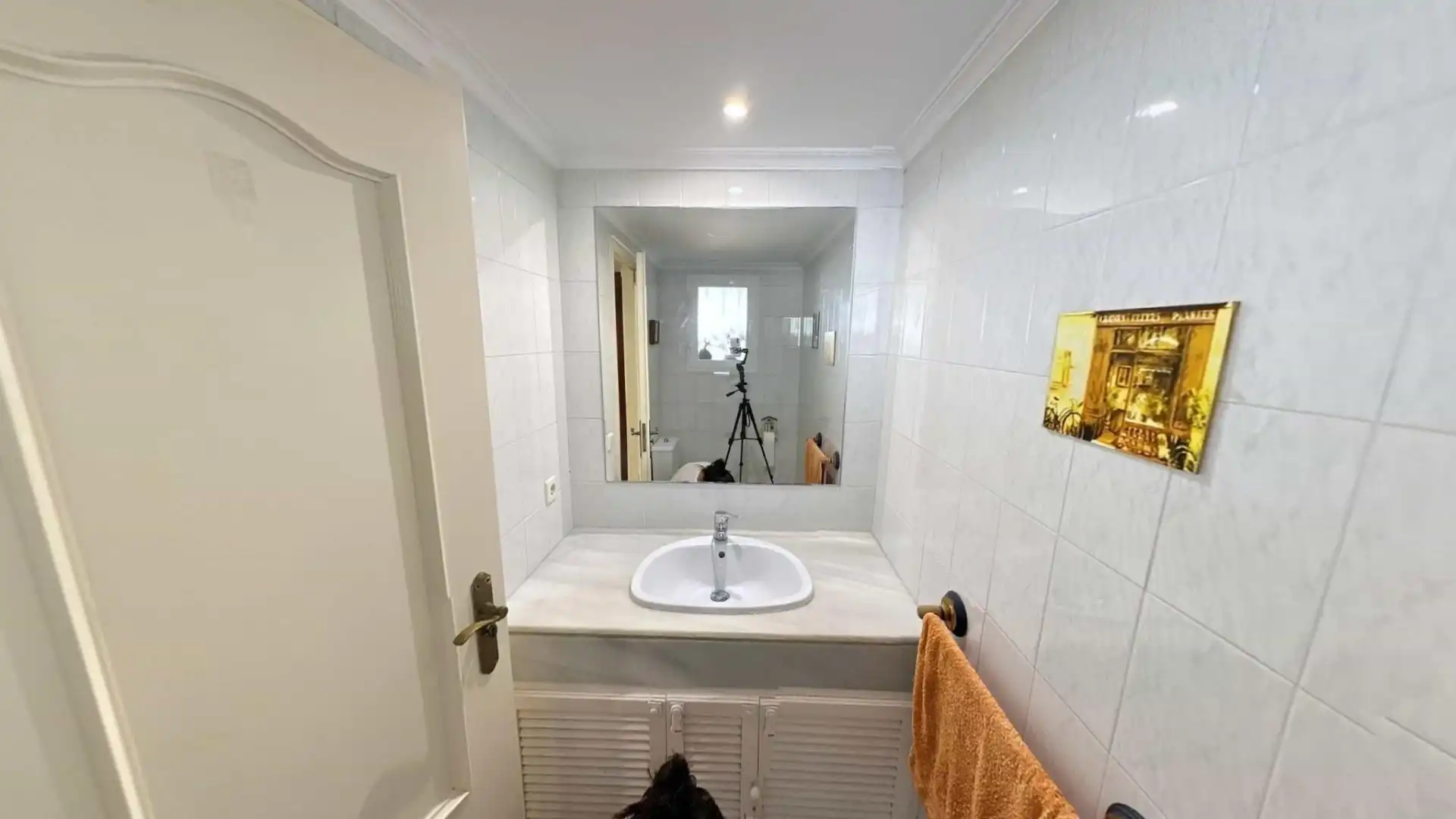 Badezimmer von Einfamilien-Reihenhaus zum Verkauf in Estepona mit Heizung, Privatgarten und Terrasse