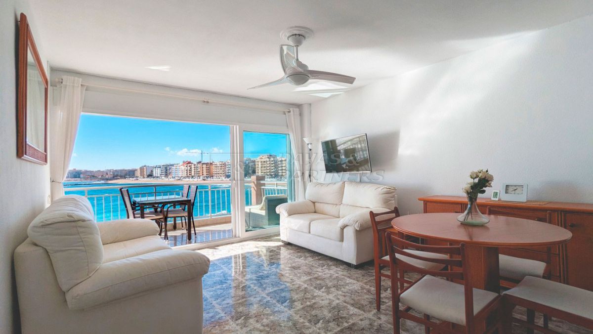 Wohnzimmer von Wohnung zur Miete in Torrevieja mit Klimaanlage, Terrasse und Abstellraum