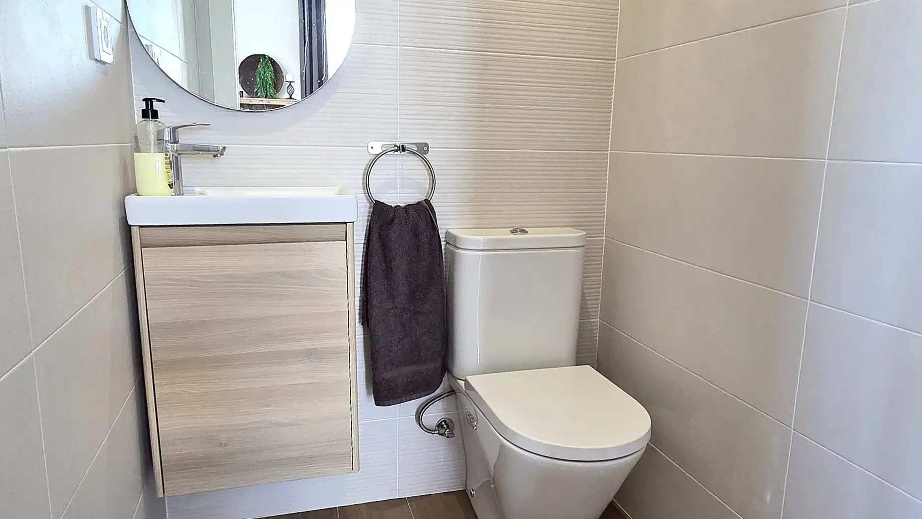 Baño de Casa adosada en venta en Cartagena con Aire acondicionado, Calefacción y Jardín privado