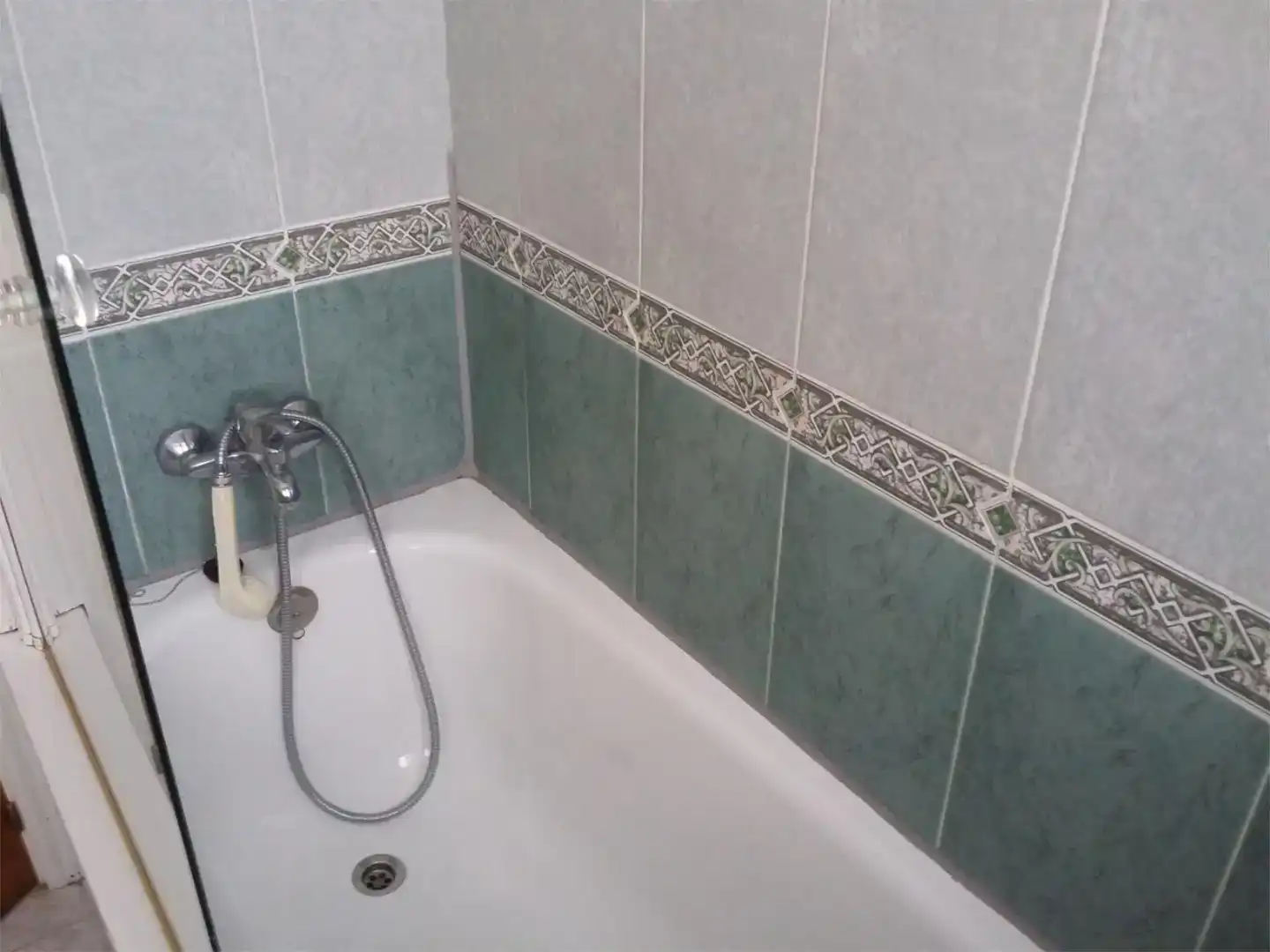 Badezimmer von Wohnung zur Miete in Ibias mit Parkett, Abstellraum und Möbliert