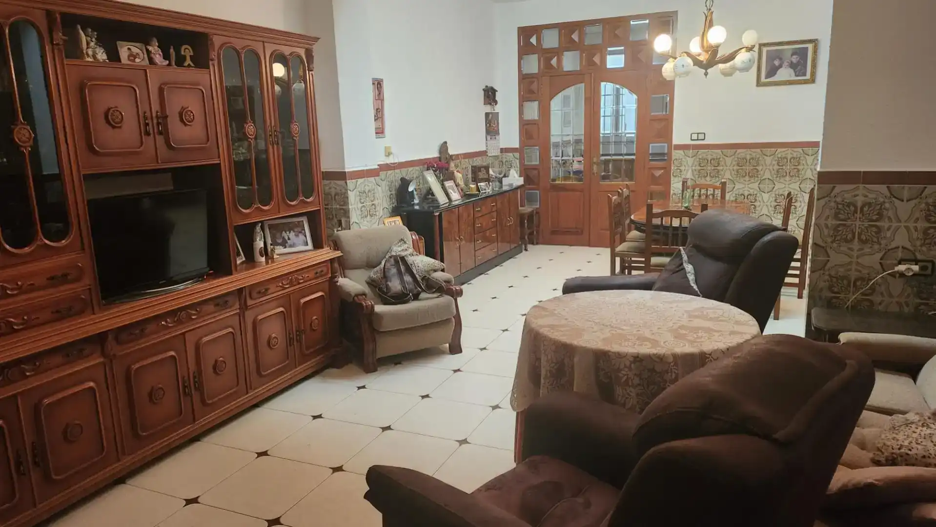 Sala d'estar de Planta baixa en venda en La Llosa de Ranes amb Aire condicionat i Balcó