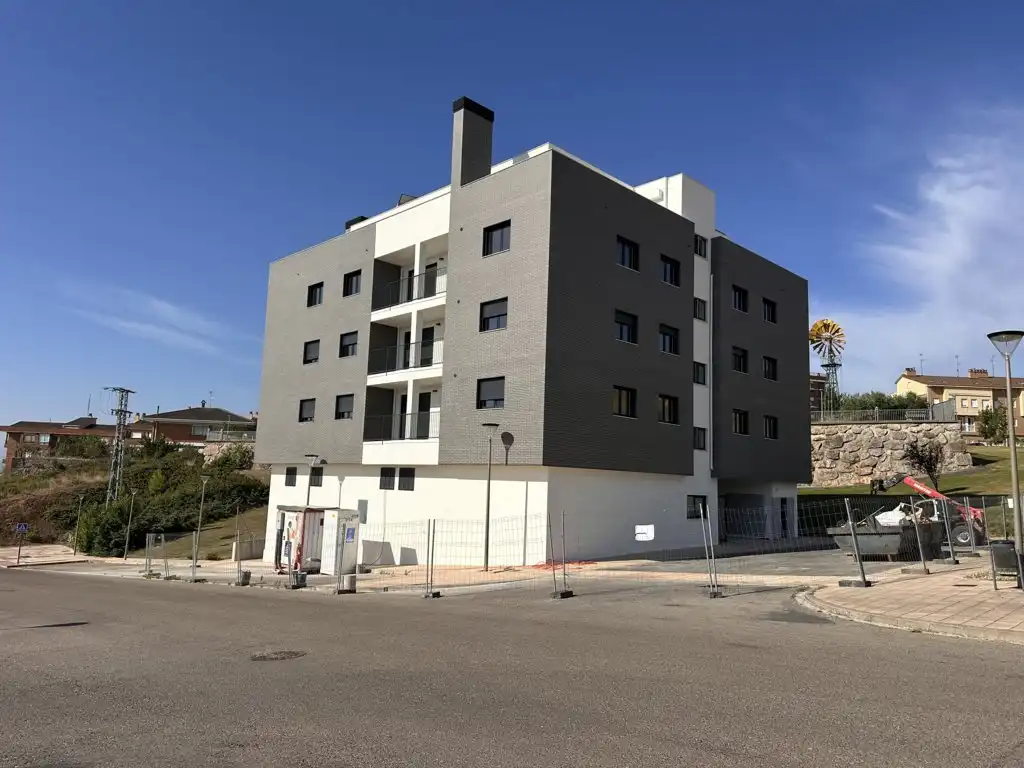 Exterior view of Flat for sale in Viana  with Heating, Parquet flooring and Terrace