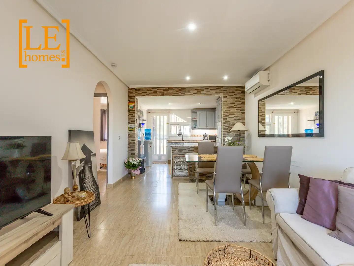 Menjador de Apartament en venda en Orihuela amb Aire condicionat, Moblat i Forn